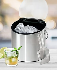 Oggi 3.8 Litre Double Wall Ice Wine Bucket with Ice Scoop Set