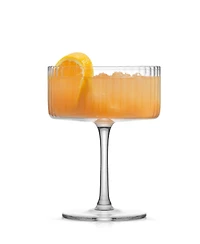 JoyJolt Elle Fluted Coupe Martini Glasses, Set of 2