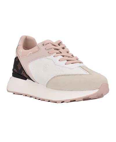 Guess Women's Luchia Fashion Forward Chunky Bottom Sneakers