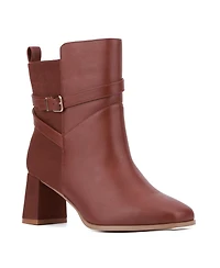 Fashion To Figure Women's Malana Heeled Boot - Wide Width
