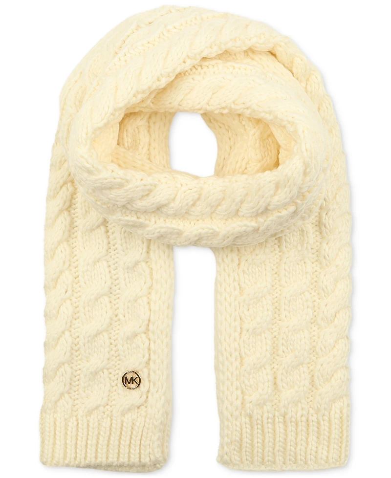 Michael Michael Kors Women's Moving Cables Knit Scarf