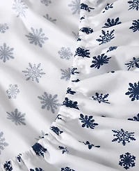 Nautica Printed Flannel 3-Pc. Sheet Set, Twin