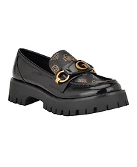 Guess Women's Almost Bit Slip-On Lug Loafer
