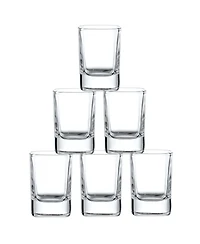 JoyJolt City Shot Glasses Set of 6