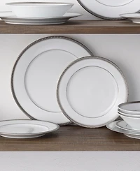 Noritake Charlotta Platinum 12 Piece Set, Service for 4