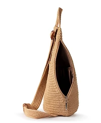 The Sak Women's Geo Sling Crochet Backpack