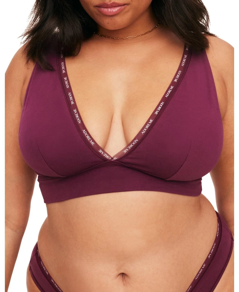 Adore Me Plus Maddey Unlined Bralette Bra