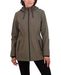 Sebby Collection Women's Sport Soft Shell Jacket with Hood