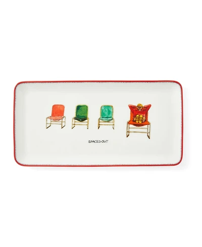 Kit Kemp for Spode Doodles 12" Sandwich Platter