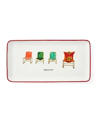Kit Kemp for Spode Doodles 12" Sandwich Platter