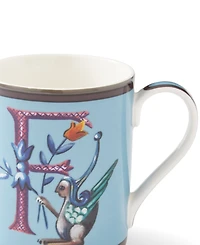 Kit Kemp for Spode Alphabet Mug, 12 oz