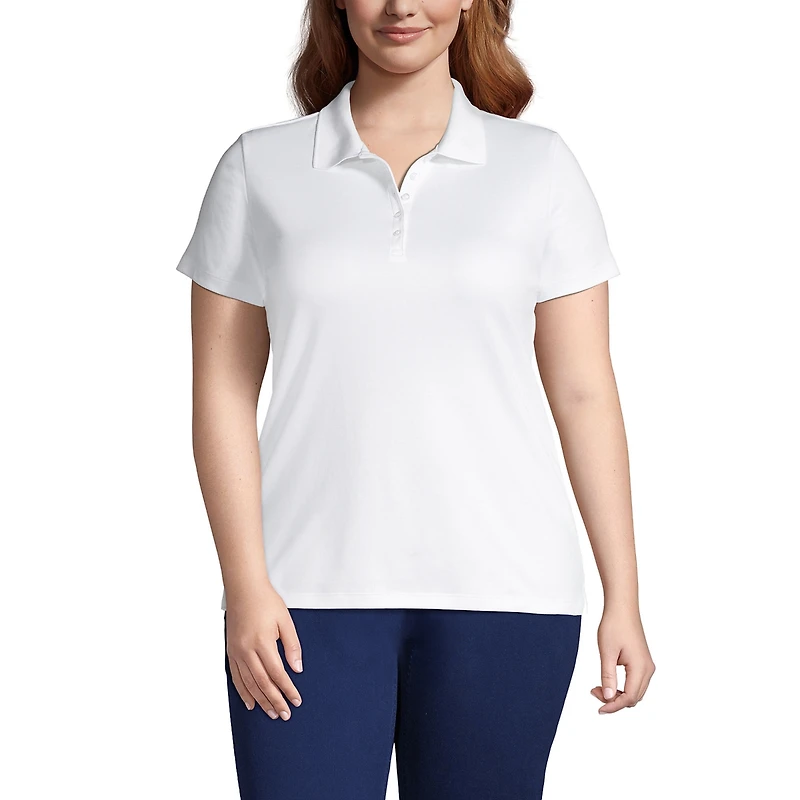 Lands' End Plus Supima Cotton Polo Shirt