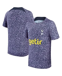 Big Boys and Girls Nike Purple Tottenham Hotspur 2023/24 Pre-Match Performance Top