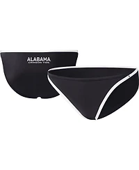 Women's G-iii 4Her by Carl Banks Black Alabama Crimson Tide Play Action Bikini Bottoms