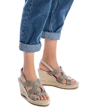 Women's Jute Wedge Sandals By Xti