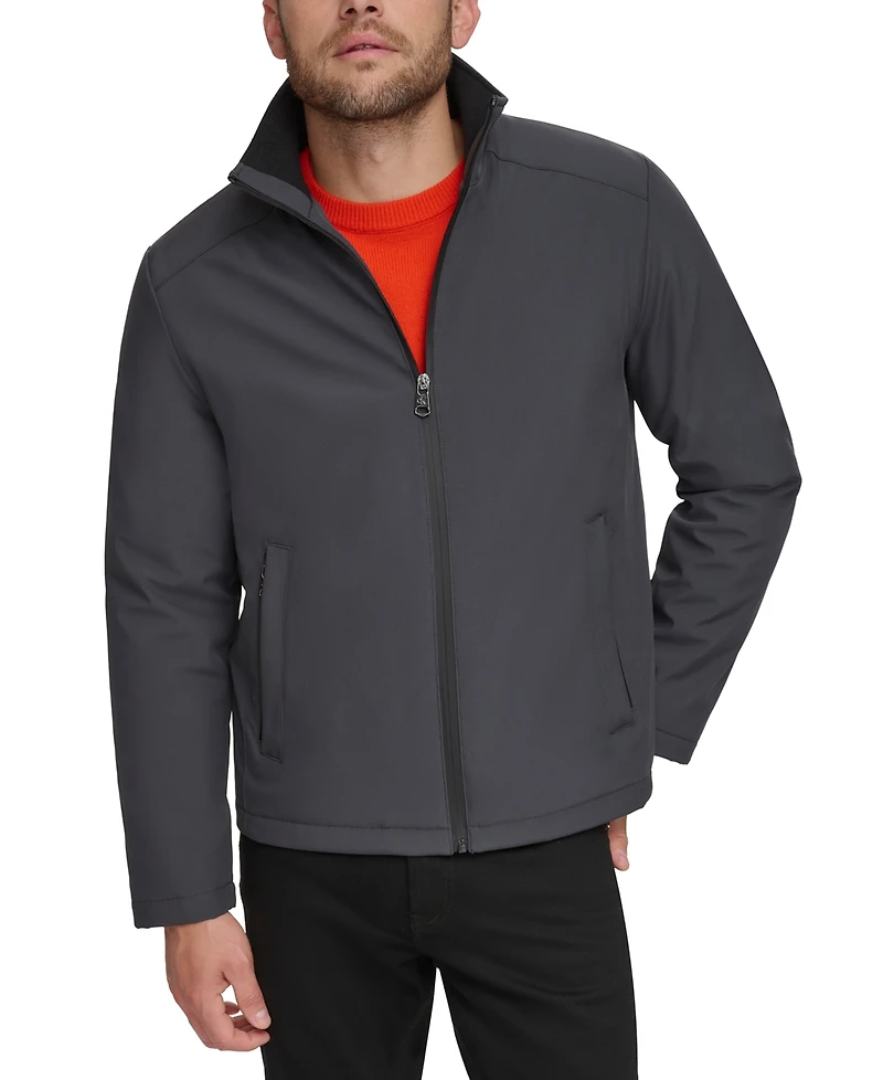 Calvin Klein Men's Classic Midweight Stand Collar Jacket