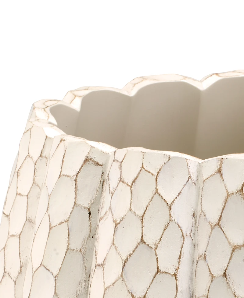 Avanti Grateful Patch Harvest Resin Wastebasket