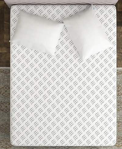 Sealy Flex Charcoal Mattress Protector, Twin