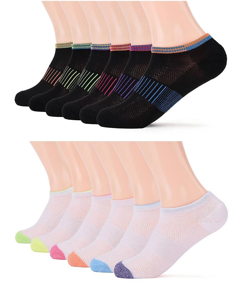 Women's No-Show Athletic Sport Socks 12 Pack