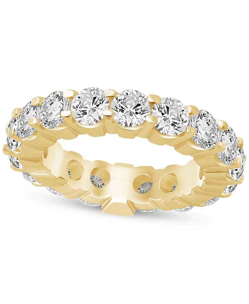 Diamond Eternity Band (5 ct. t.w.) in 14k White or Yellow Gold