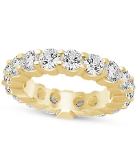 Diamond Eternity Band (5 ct. t.w.) in 14k White or Yellow Gold