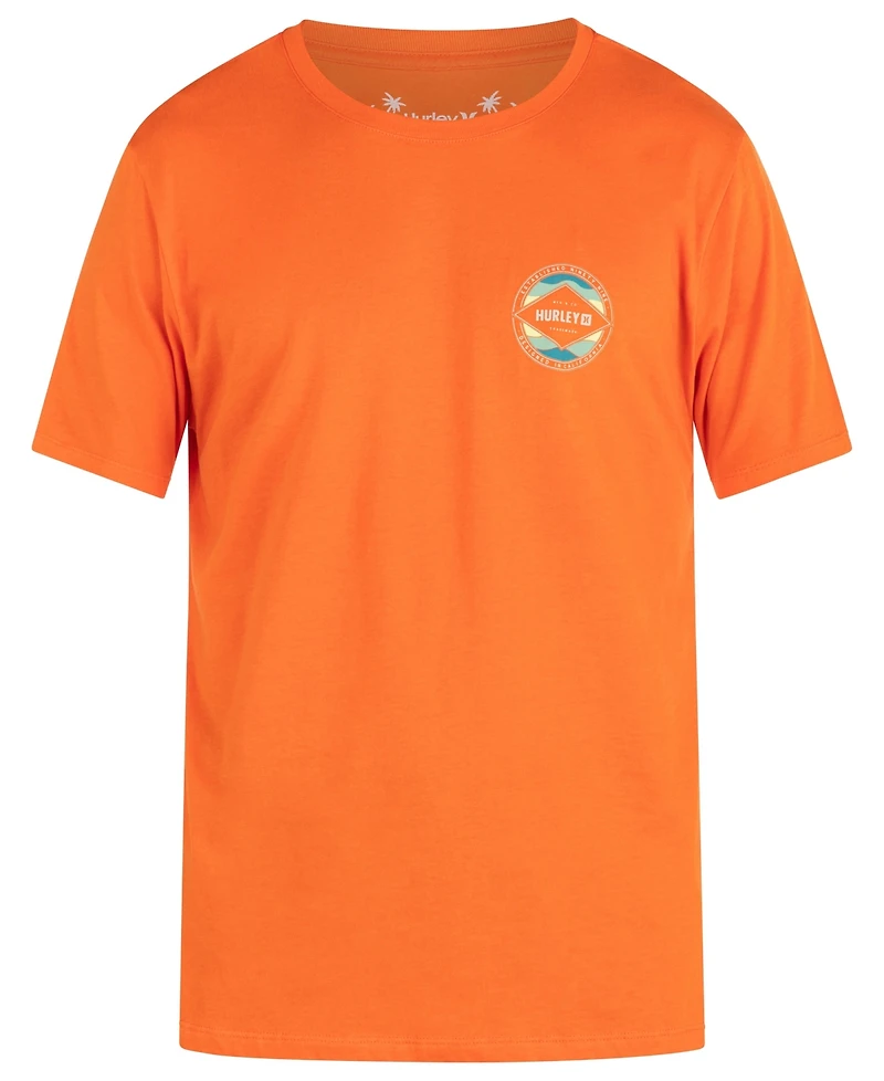 Hurley Men's Everyday Wavvy Short Sleeve T-shirt