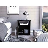Simplie Fun Florian 1-Shelf Nightstand