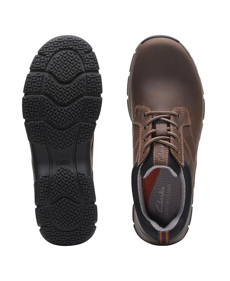 Clarks Men's Collection Walpath Leather Low Top Lace Up Sneaker