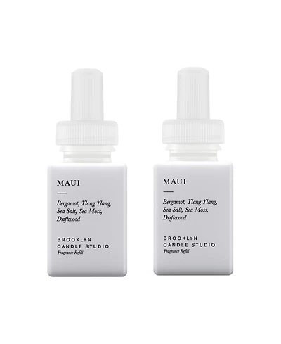 Pura Brooklyn Candle Studio - Maui - Home Scent Refill - Smart Home Air Diffuser Fragrance - Up to 120-Hours of Luxury Fragrance per Vial