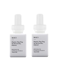Pura Brooklyn Candle Studio - Maui - Home Scent Refill - Smart Home Air Diffuser Fragrance - Up to 120-Hours of Luxury Fragrance per Vial