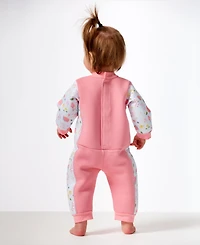Splash About Baby Girls Forest Print Warm One Wetsuit