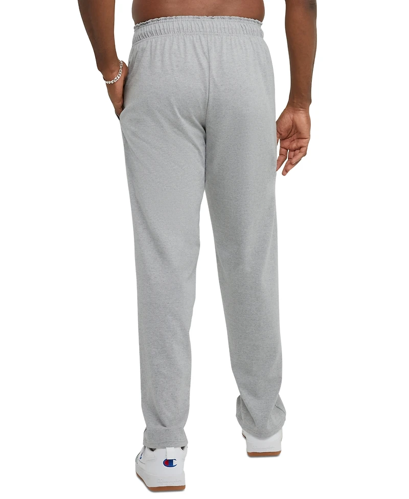 Champion Men's Big & Tall Standard-Fit Jersey-Knit Track Pants