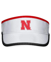 Men's Top of the World White Nebraska Huskers Daybreak Adjustable Visor