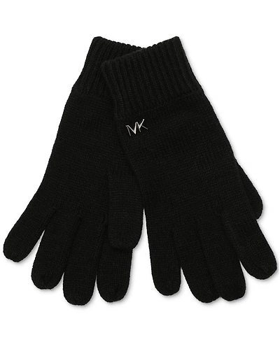 Michael Michael Kors Women's Tubular Ribbed Gloves