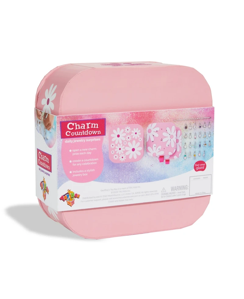 Geoffrey's Toy Box Charm Countdown 24 Pieces Daily Jewelry Surprises Advent Calendar, Created for Macy's