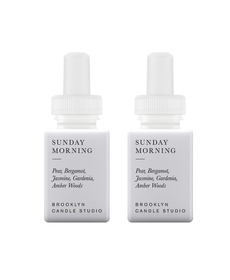 Pura Brooklyn Candle Studio - Sunday Morning - Home Scent Refill - Smart Home Air Diffuser Fragrance - Up to 120-Hours of Luxury Fragrance per Vial