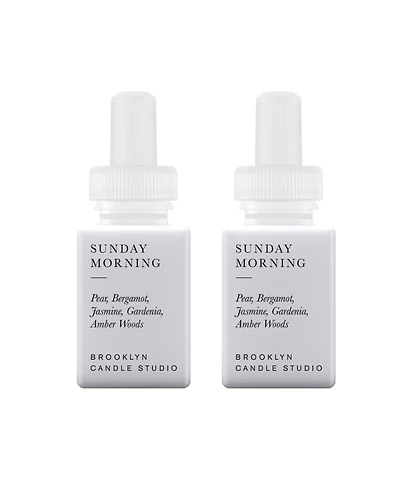 Pura Brooklyn Candle Studio - Sunday Morning - Home Scent Refill - Smart Home Air Diffuser Fragrance - Up to 120-Hours of Luxury Fragrance per Vial