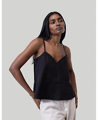 Reistor Women's V-neck Camisole with Lace