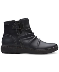 Clarks Women's Caroline Orchid Ruched Booties