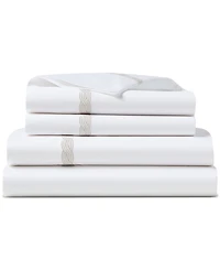 Lauren Ralph Spencer Cable Embroidery 4-Pc. Sheet Set