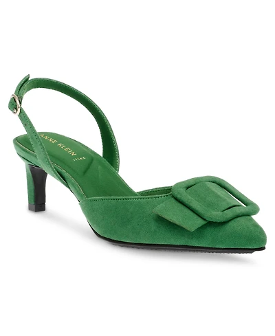 Anne Klein Women's Iva Pointed Toe Slingback Pumps