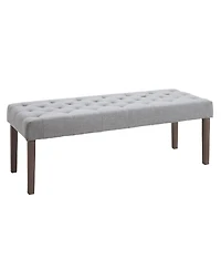 Homcom Modern Simplicity Household Bed End Footstool with Soft Sponge Cushion