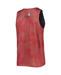 Men's Foco Red, Black Colorado Mammoth Reversible Mesh Tank Top