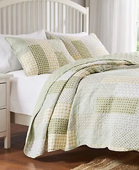 Greenland Home Fashions Juniper 3-Pc. Quilt Set