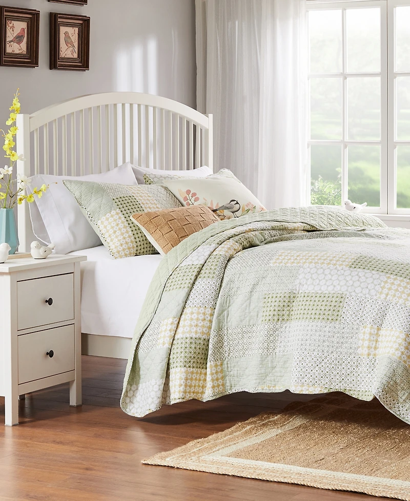 Greenland Home Fashions Juniper 3-Pc. Quilt Set