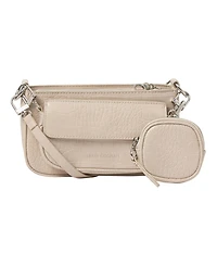 Urban Originals A Little Crazy Croc-effect Faux Leather Crossbody Bag