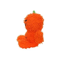 Mighty Microfiber Ball Med Pumpkin Man, Durable Squeaky Halloween Dog Toy