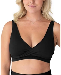 Kindred Bravely Maternity Sublime Adjustable Crossover Nursing & Lounge Bra - Fits 30B-40D