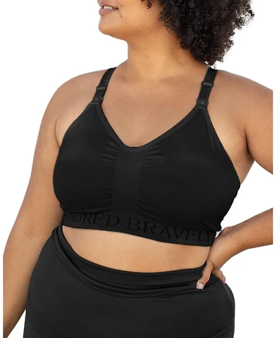 Kindred Bravely Plus Busty Sublime Hands-Free Pumping & Nursing Sports Bra Fits 42E-46I