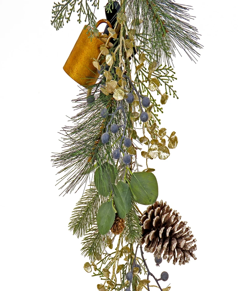National Tree Company 6' Hgtv Home Collection Swiss Chic Garland